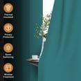 thumbnail image 2 of Tchckioa Solid Color Blackout Curtains,Privacy Protection Drapes for Bedroom,Grommet Top,42x63 Inch,2 Panels, 2 of 6