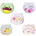 thumbnail image 6 of Bueautybox Baby Cotton Training Pants Reusable Toddler Potty Training Underwear for Boy and Girl Cotton Training Pants Reusable Cloth Washable Infant Nappies, 6 of 7