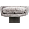 thumbnail image 5 of TRIXIE Pepino Sisal 35" Scratching Post with Plush Platform Bed and Dangling Cat Toy, Gray, 5 of 9