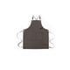 thumbnail image 4 of Delantales de lona para hombre Delantal multicolor para hombre con bolsillos delanteros Suministros para el hogar ajustables Protección de cobertura para parrilla Restaurante gris Inevent HA012088-06, 4 of 6