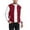 Burgundy, variant on Men's Classic Bomber Jacket Slim Fit Varsity Jacket Lightweight Baseball Jacket