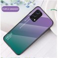 thumbnail image 2 of OnePlus Nord N200 5G Case (6.49 Inch 2021 Release), Silicone Tempered Glass Hard Back Cover, Lightweight Slim Fit Fashion Colorful Case, Drop Protection Shockproof Protective Rugged Cover (Purple), 2 of 6