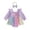 Purple, variant on mgoYE Birthday Girl Outfit One Cupcake Embroidery Romper Dress First Birthday Outfit Girl, Long Sleeve Tulle Romper Dress with Bow Headband 6-12 Months