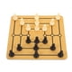 thumbnail image 1 of BRIGHTFUFU 1 juego portátil Nine Mens Morris juego de mesa para entretenimiento familiar diversión de mesa tradicional y reunión tablero de ajedrez divertido para todas las edades, 1 of 8