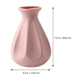 thumbnail image 2 of FUTUREORYY 1Ud Jarrón De Plástico Imitación Cerámica Rosa Resistente Para Profesional, 2 of 7