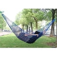 thumbnail image 5 of DPTALR Outdoor Camping Portable Hammocks Comfortable Hanging Nylon Mesh Rope Hammocks, 5 of 5