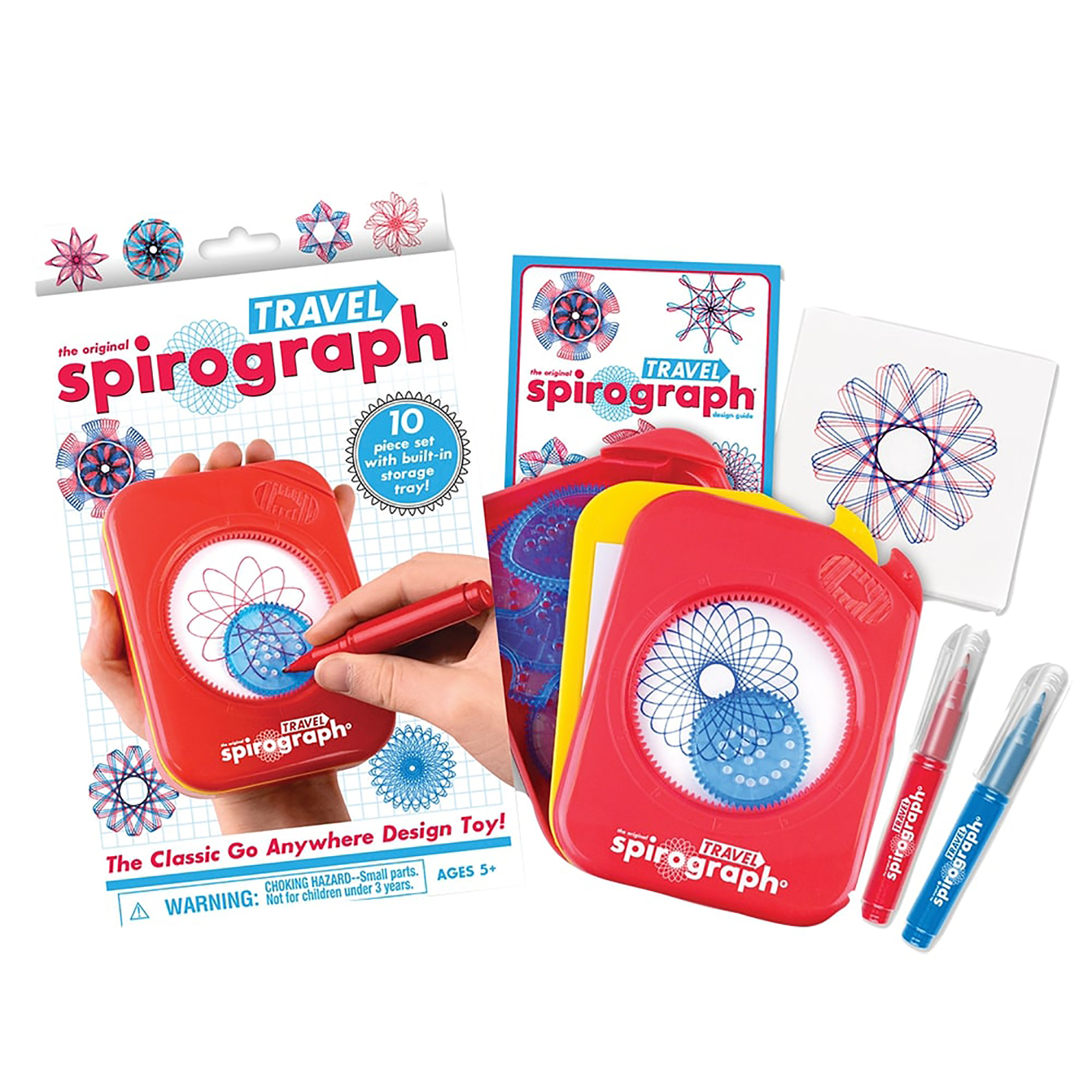 Travel Spirograph- the Classic Go Anywhere Design Toy - image 3 of 4