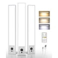 thumbnail image 1 of Sensor de movimiento Lamp EZVALO, paquete de 3, 10 pulgadas, recargable, remoto, 1 of 9