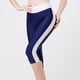 thumbnail image 2 of Leggings capri de yoga de cintura alta para mujer de Awdenio con bolsillos laterales y pantalones cortos en oferta, 2 of 3