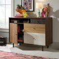 thumbnail image 3 of Sauder Eden Rue TV Stand in Spiced Mahogany, 3 of 3