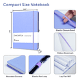 thumbnail image 3 of ONAVIA Lined Journal Notebook 6 pack, A4-8.27" x 11.6", 8mm Notebooks College Ruled, Hardcover Notepad for Journaling, Work, School and Gift, 160 Pages, Multicolor, 3 of 8