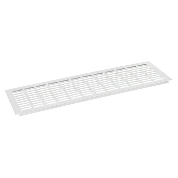 Unique Bargains Air Vents Cover, 1Pcs 600 x 150mm Aluminum Alloy Mesh Air Return Vent Cover, Louvered Ventilation Grille (Silver)