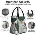 thumbnail image 3 of Boho Bohemian Art Drawstring Lunch Bag Women - Drawstring Lunch Bag Insulated for Work Office - Stain-Resistant Large Lunchbags for Women with Multi-Pockets, 3 of 6