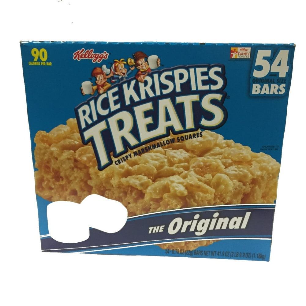 Kellogg S Rice Krispies Treats 0 78 Ounce 54 Count