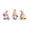 Pink-PK-home supplies, variant on LEFTHIGH Home Easter Gnome Decoration 3Pcs Resin Desktop Figurines Cute Spring Ornaments for Balconies Potted Plants Gift Purple Pink Home Decor