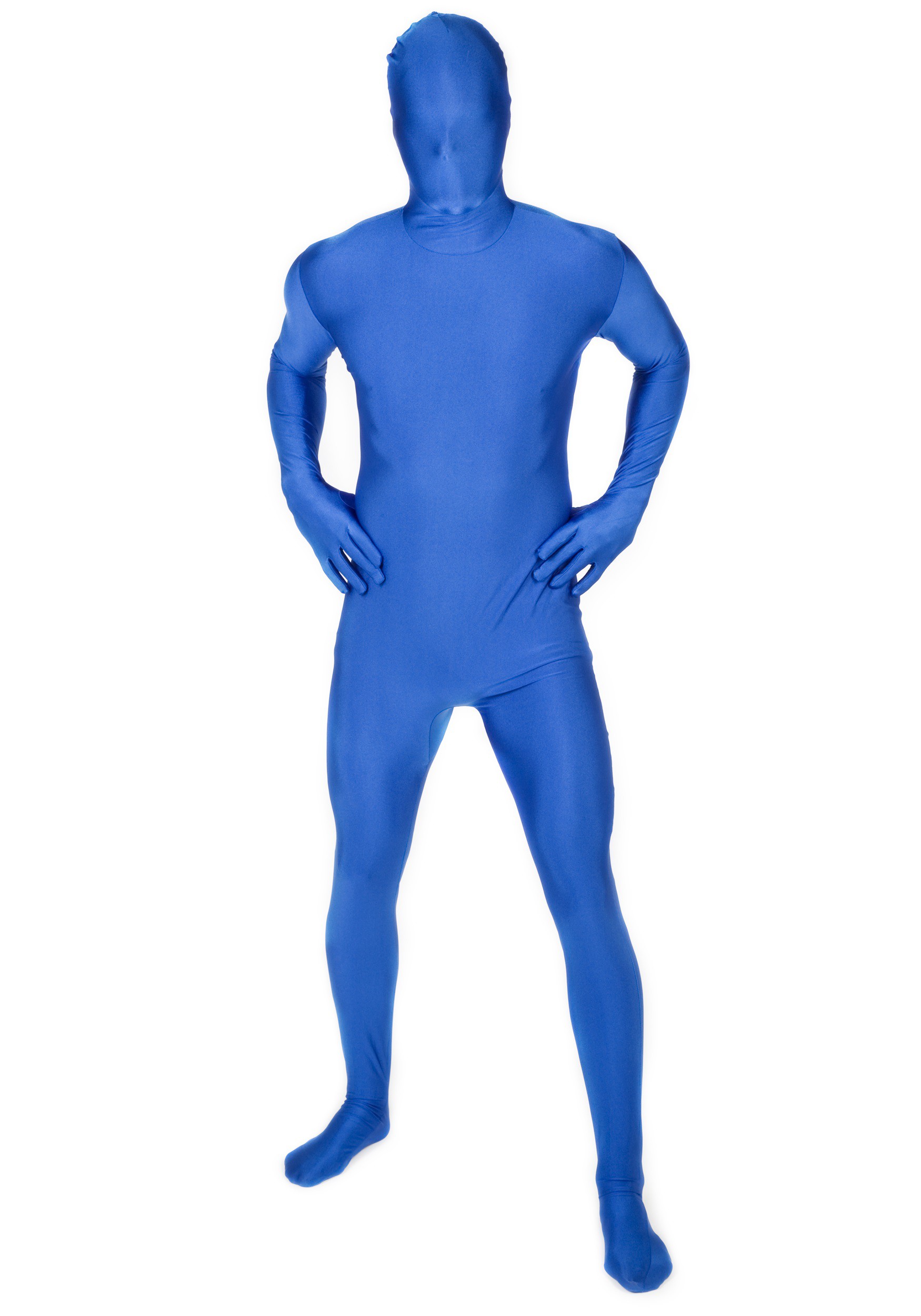 blue skin suit