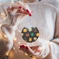 thumbnail image 6 of The Legend Of Zelda Christmas Ornaments Round Glass Pendant Xmas Tree Pendants Hanging Ornaments Creative Indoor Decoration For Holidays Silver, 6 of 8
