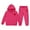 Hot Pink, variant on Gaexia Fall Clothes For Girls 10-12 ,Girls Winter Hoodie and Joggers Set Stylish Print Comfy Casual Outfit for Toddler to Cozy Kids Clothes