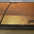thumbnail image 6 of Ambesonne Orange Place Mats Set of 4, Romantic Sunset Twilight, Standard Size, Orange, 6 of 6