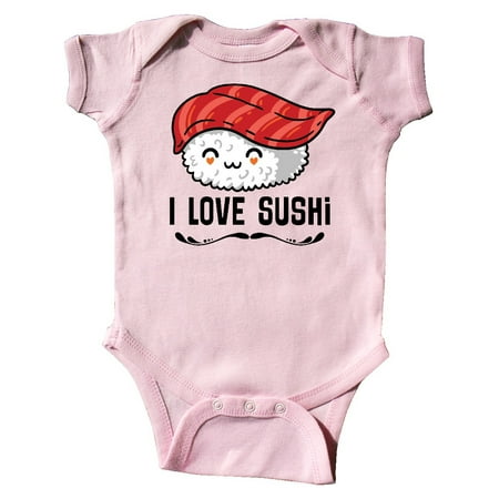 

Inktastic I Love Sushi Gift Baby Boy or Baby Girl Bodysuit