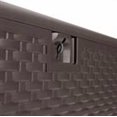 thumbnail image 4 of Resenkos 675L/150G Blow Molded Storage Box, Convertible Bench, Waterproof, Sun-Proof, Easy to Clean - Black, 4 of 6