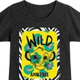 thumbnail image 3 of The Lion King - Wild & Free Simba - Toddler & Youth Girls Short Sleeve Graphic T-Shirt, 3 of 5