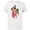 White, variant on Disney Princess Aurora Pocahontas Snow White - Short Sleeve Cotton T-Shirt for Adults - Customized-Navy