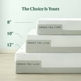 thumbnail image 5 of Zinus 12" Green Tea Luxe Queen Memory Foam Mattress, Made of US Foam and Global Materials, Adult, 5 of 11