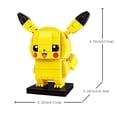 thumbnail image 5 of Figuras de acción de Pokémon, bloques de anime, imágenes, muñecos, rompecabezas, ensamblaje, juguetes, ladrillos, juguetes para niños, cumpleaños para niños, Navidad, 5 of 5