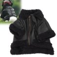 thumbnail image 1 of ROPA DE MOTOCICTA FRESCA Para Mascotas, Chaqueta de Cuero Pu A Prueba de Viento para Perros Con Felpa Para Perros Pequeños, Medianos y Grandes, Abrigos de Moda de Invierno, 1 of 7