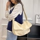 thumbnail image 3 of Bolso de mujer de color sólido estilo literario bolso de hombro bolso de mensajero simple bolso de hombro de estudiante femenina, 3 of 5