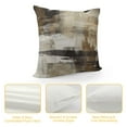 thumbnail image 4 of Nawypu  Throw Pillow Covers Decorative Pillow Cases for Sofa Couch Bed, Brown Abstract Pattern,Double-Sided Printing, 4 of 5
