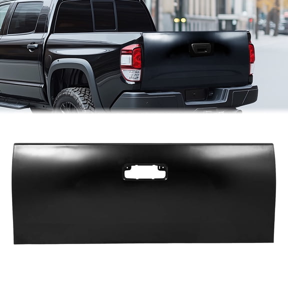 For Toyota Tundra Pickup 2007-2013 NEW Primed Steel Rear Tailgate Shell Black
