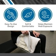 BodyMed Pro-Temp Terry Cloth Cover, Standard, 18 in. x 24 in. – Terry Cloth Towel for Physical Therapy or Occupational Therapy Offices