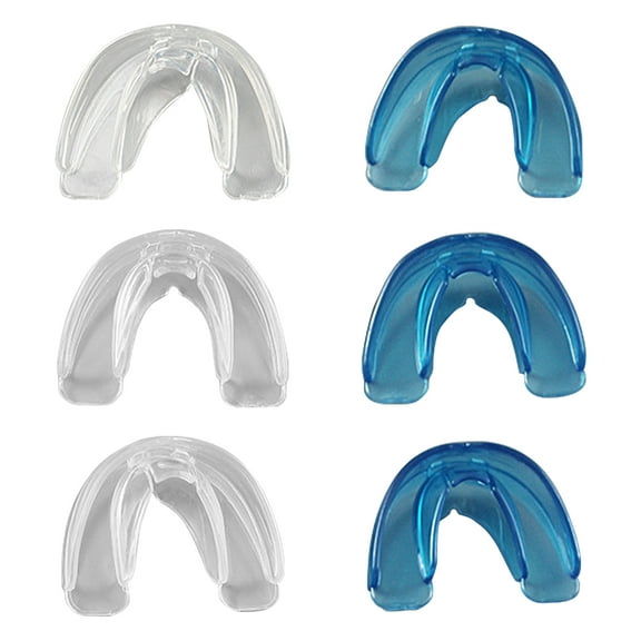 Deyuer Mouth Guard BPA-free Anti-crushing TPE Silicone Double Support Sports Mouthguard for Adults