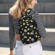 thumbnail image 5 of Balery Daisy Mochila Clásica Impresa Básica para Viaje, Mochila Escolar Resistente al Agua, Mochila de Lona con Correas Ajustables-Small, 5 of 5