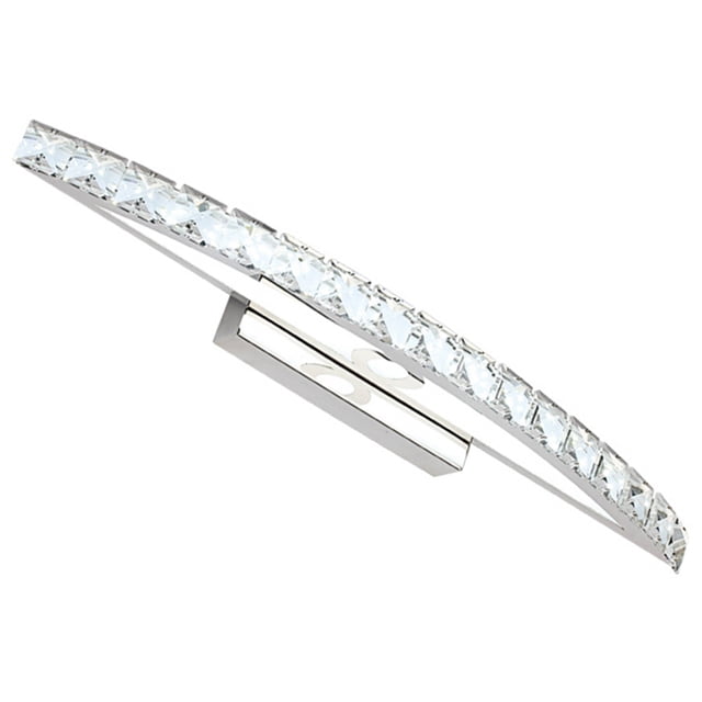 WHAMVOX Crystal Bathroom Vanity Light with Rectangular Design 1Pcs