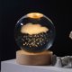 thumbnail image 4 of Luz De Noche De Bola De Cristal Lámpara de ambiente de bola de cristal luces decorativas artesanales decoración del hogar para dormitorio Likrtyny Para estrenar, 4 of 6