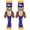 C Blue, variant on Viluyesy Kids Girls Knee High Socks with Cartoon Prints Soft Cotton Stretchy Ribbed Cuff Socks Pink Size 3-12Years