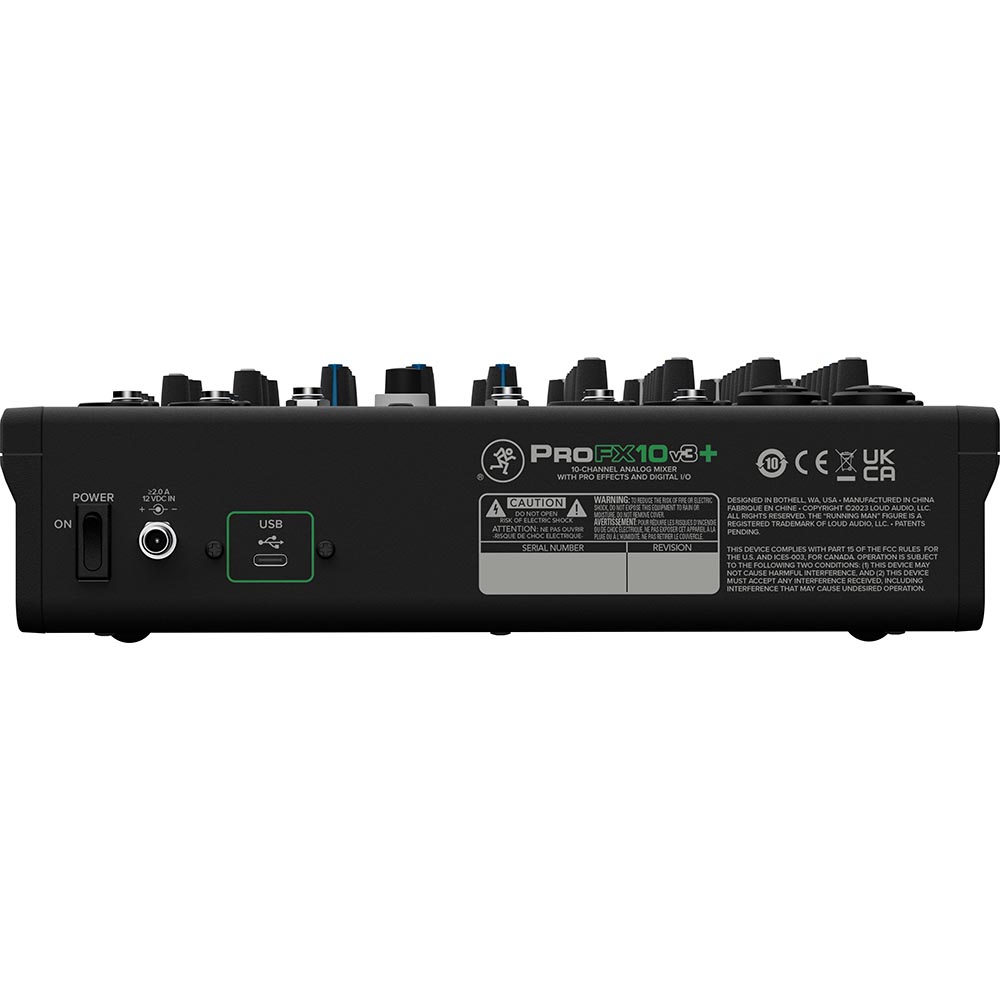 Mackie ProFX10v3+ 10-channel Mixer