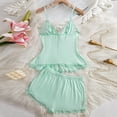 thumbnail image 5 of Womens Sweetness Cami Set Lace Camisole Lingerie Nightwear Sexy Pajamas Lounge Sets, 5 of 7