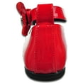 thumbnail image 3 of Rachel Shoes Girls' Bowstrap Patent Leather Shoes - red, 6 toddler, 3 of 3