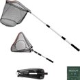 thumbnail image 1 of SUTENGDA Fishing Net Long Handle  Fish Landing Net with Telescopic Pole Handle  Collapsible Fishing Nets for Kids Adults in Saltwater Freshwater  Extend to 40-51 Inches, 1 of 10
