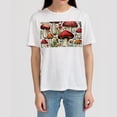 thumbnail image 4 of Mushroom Classic White 100% Cotton T-Shirt for Men - Soft and Comfortable Tee Shirt for Everyday Wear - Available in Multiple Sizes and Styles, 4 of 5