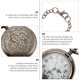 thumbnail image 5 of 1pc vintage bolsillo reloj hueco fuera reloj de bolsillo reloj de movimiento de cuarzo, 5 of 6