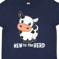 thumbnail image 4 of Inktastic New to the Herd Cute Cow Boys or Girls Toddler T-Shirt, 4 of 5