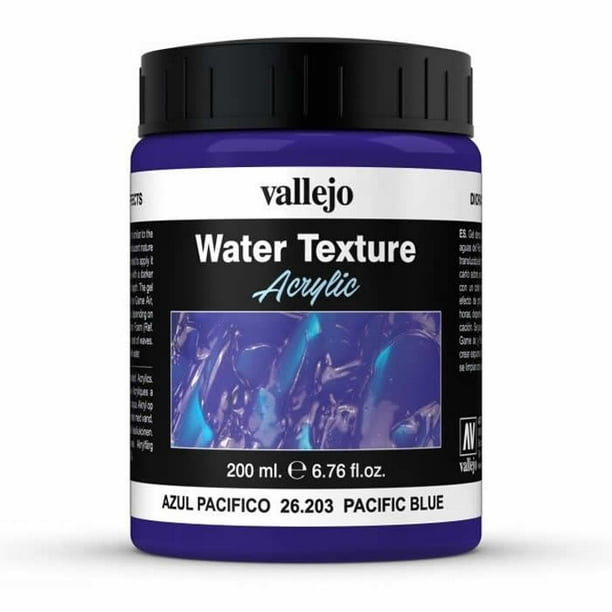 Water Effects Pacific Blue Acrylic Gel 200ml Vallejo Paints