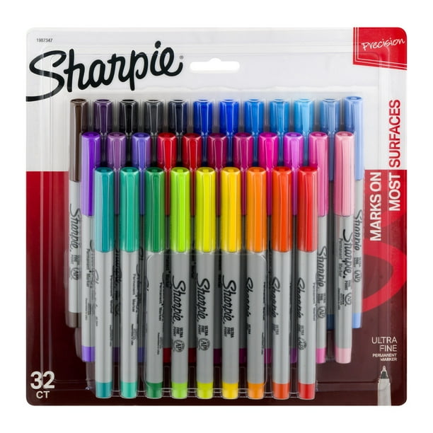 Sharpie Permanent Marker Ultra Fine 32 CT
