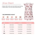 thumbnail image 3 of Fotbe Valentine's Day Vestido de Dormir para Niñas de 3 a 10 Años, Mangas Cortas, Estilo Princesa, Pijama Camisón con Mangas Voladas-XX-Large, 3 of 6