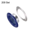 thumbnail image 3 of Juego de 200 ojales metálicos Unique Bargains 10mm Oscuro azul, 3 of 7